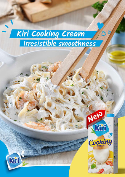 Kiri Cooking Cream product image – commercial FMCG food photography by Eaternal Zest for Saudi Arabia
صورة منتج كيري كريم الطبخ – تصوير طعام تجاري بعدسة إيتيرنال زيست في السعودية