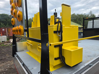 Line painting, marker, road markings, yellow burner, boiler box, line painting truck