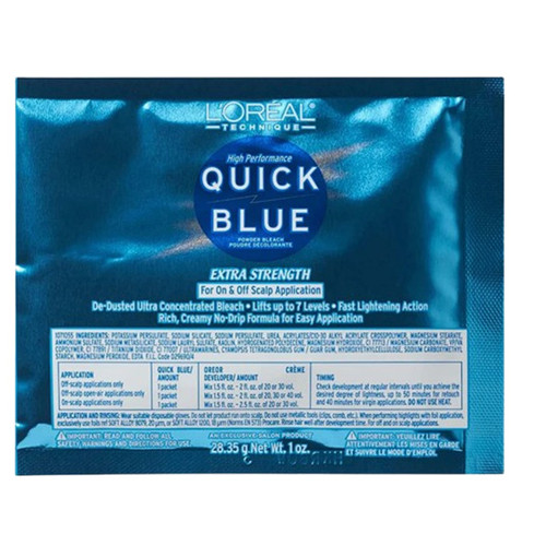 LOREAL QUICK BLUE 1OZ Capri Beauty Hair