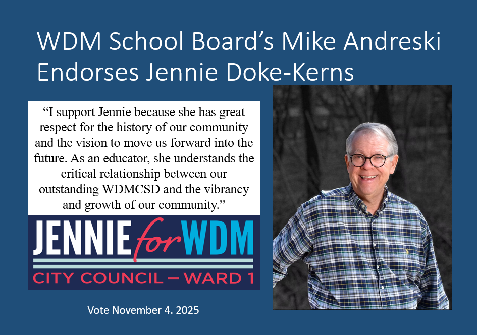 West Des Moines School Board's Mike Andreski
