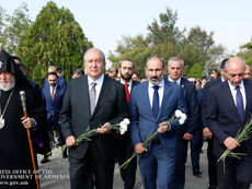 ՀՀ անկախության 27-րդ տարեդարձի առթիվ վարչապետն այցելել է «Եռաբլուր» պանթեոն