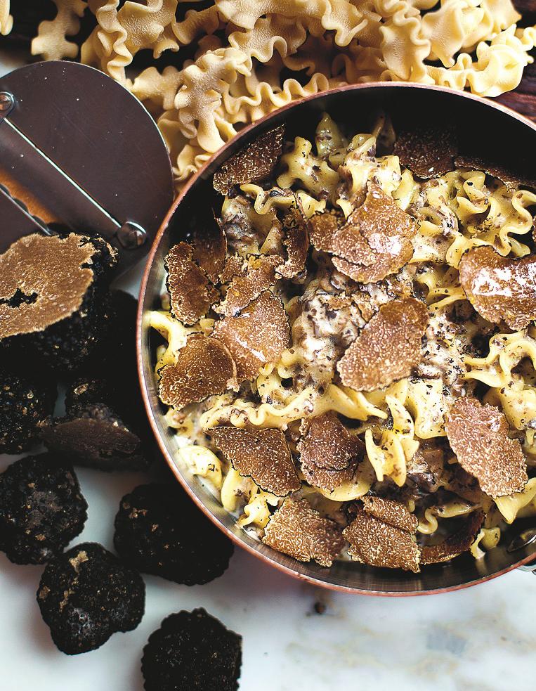 Pâtes aux truffes