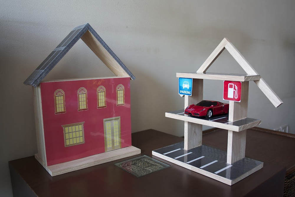 Classroom Benches made by kids of 9-11 grade