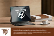 Haverc Automobile Logo Designing, Gujarat for the automobile manufacturing company. Logo is made using letter H and icon of shield.
