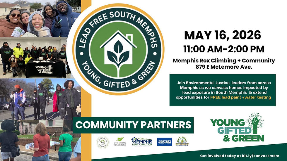 Lead Free South Memphis Canvass Day