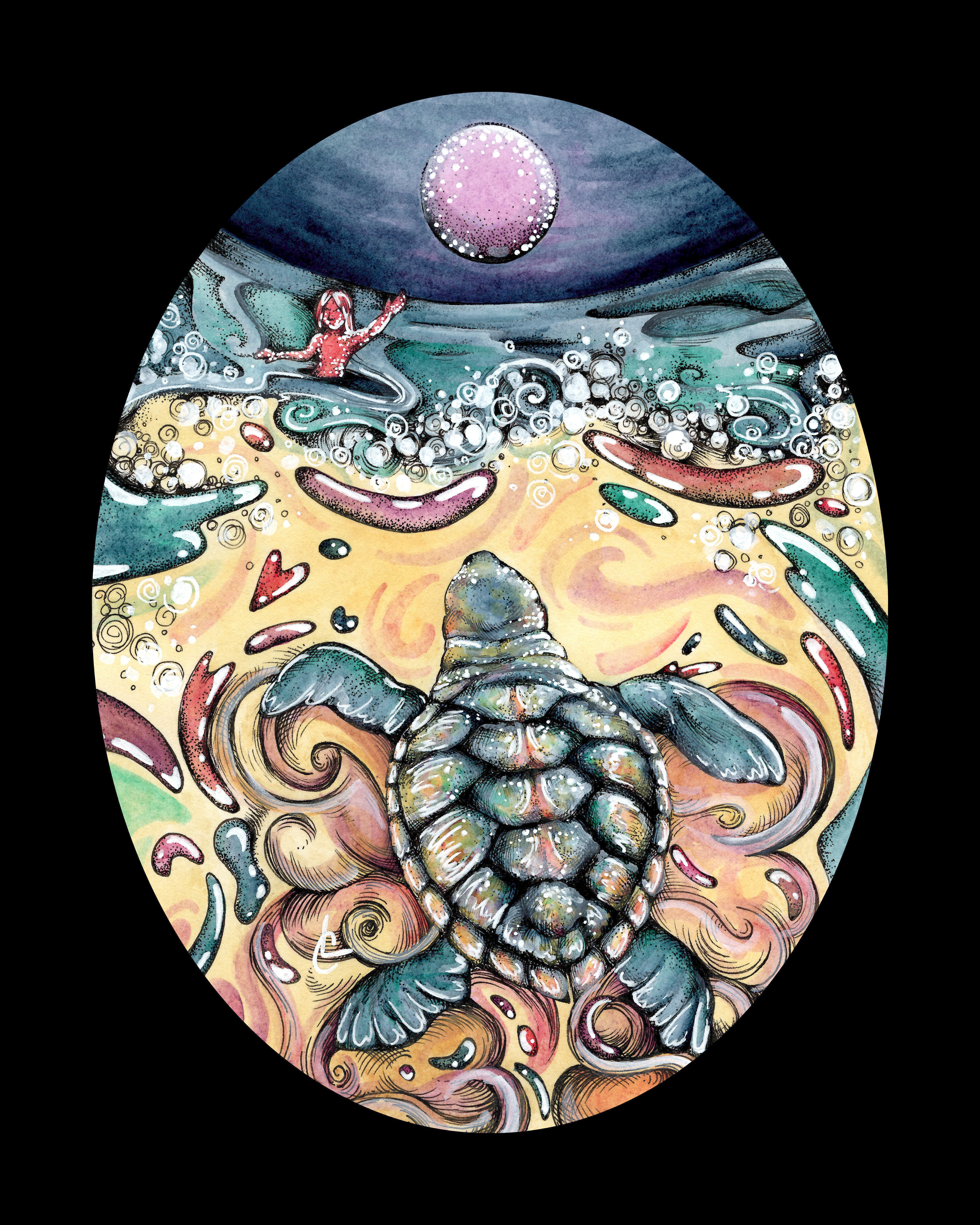 "Nest" | Inktober 2022