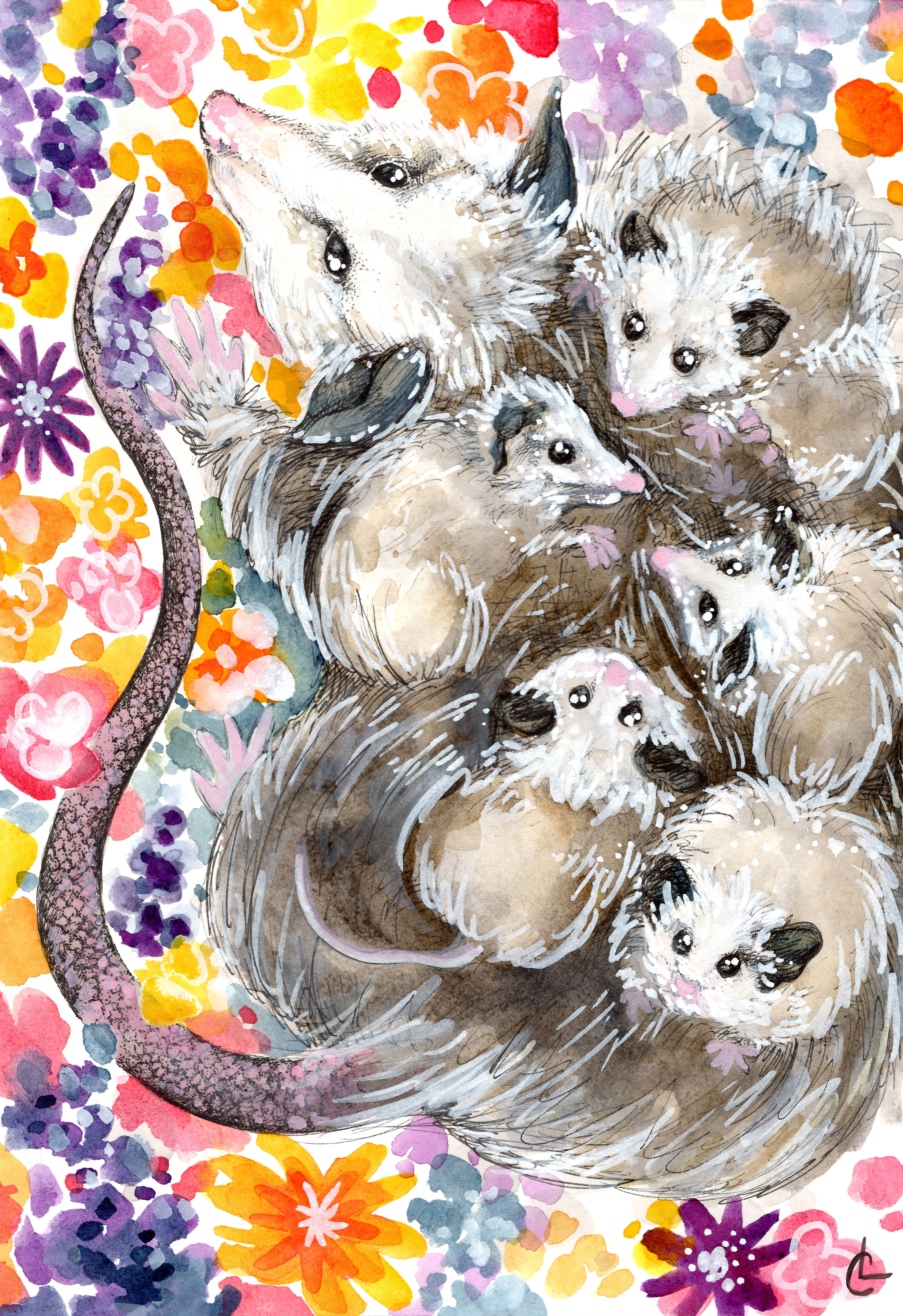 "Fuzzy" | Inktober 2021