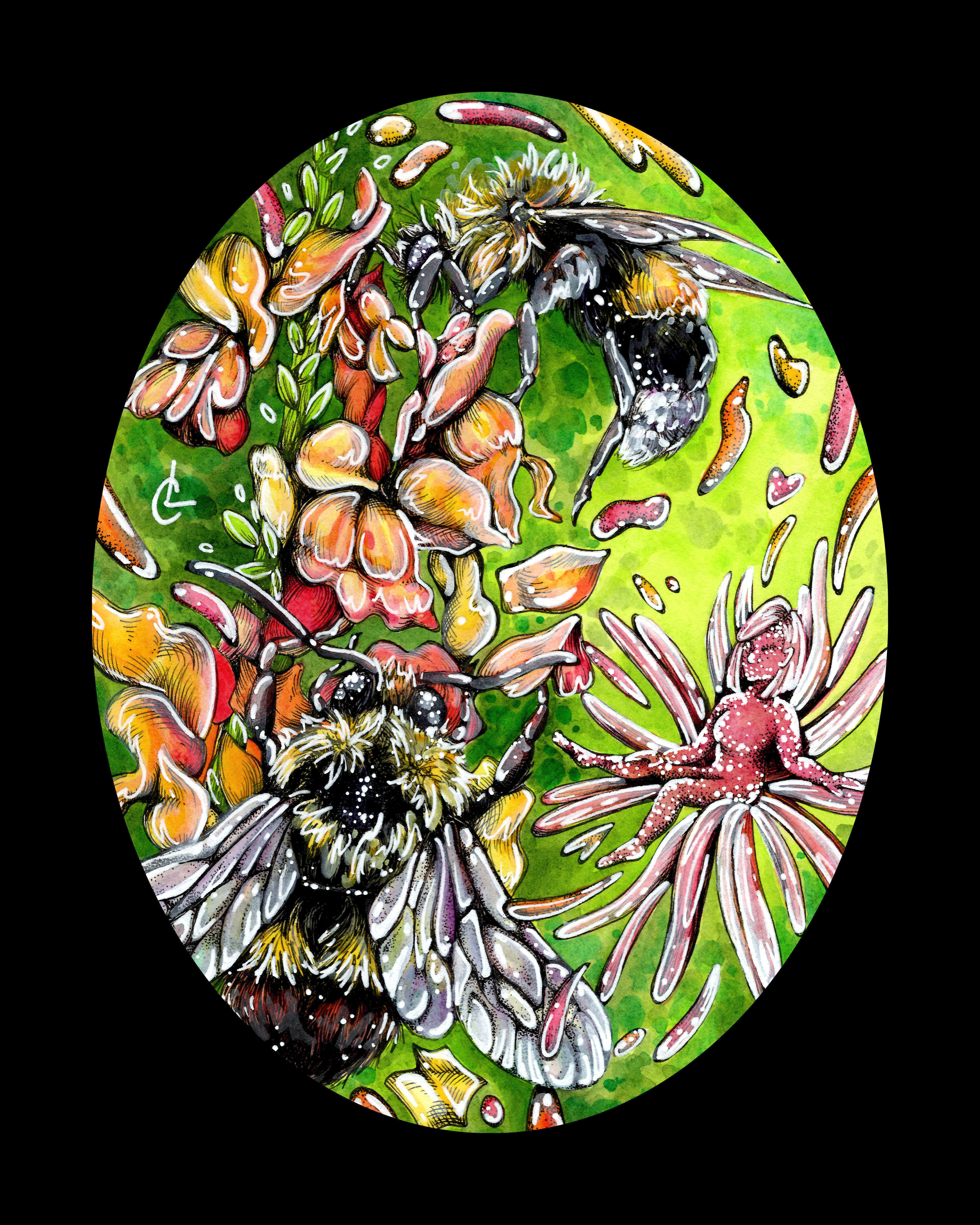 "Bouquet" | Inktober 2022