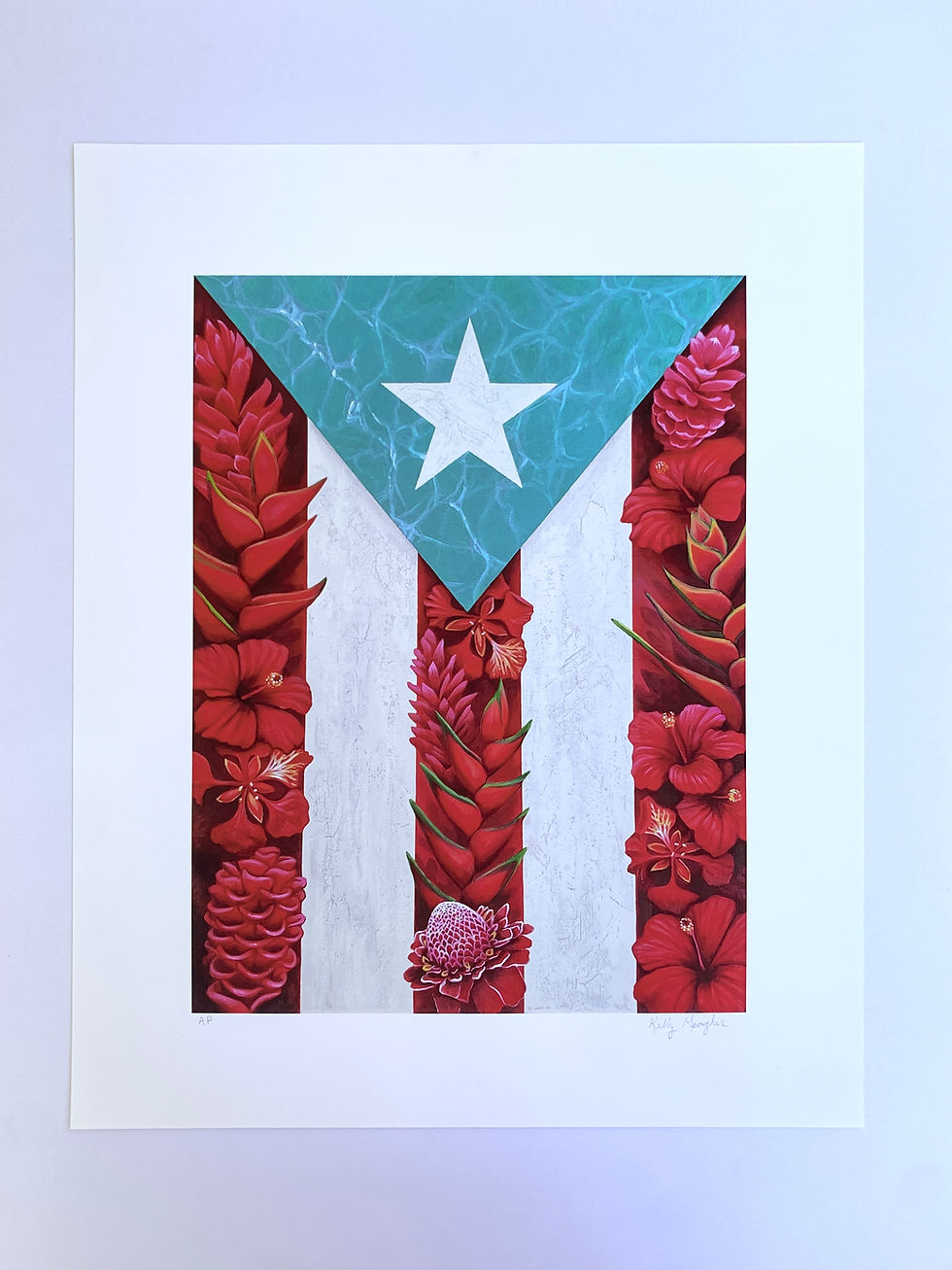 Thumbnail: "Bandera del Paraíso" print