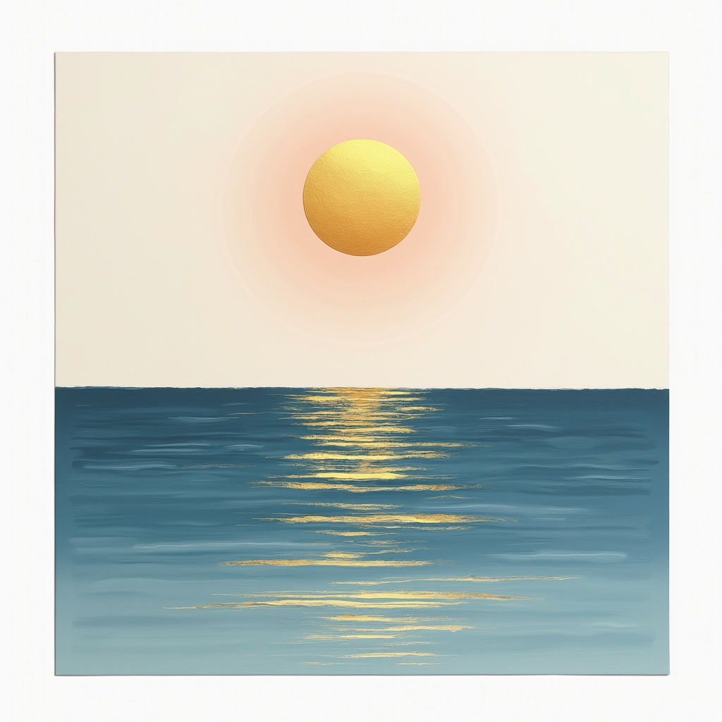 Golden Hour Coast Print