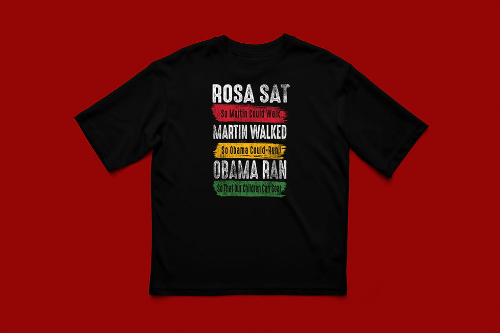 Rosa Sat, Martin Walked, Obama Ran