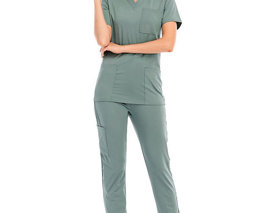Suit Medical for Blue Women Stretch Body Uniform