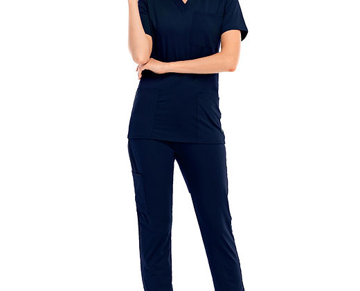 Suit Medical for Blue Women Stretch Body Uniform