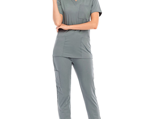 Suit Medical for Blue Women Stretch Body Uniform