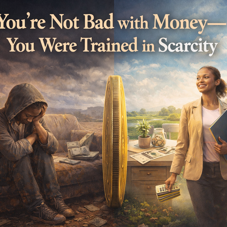 You’re Not Bad With Money—You Were Trained in Scarcity