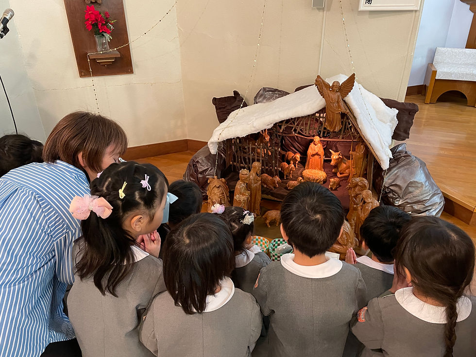 🎄2学期終了日の聖堂訪問