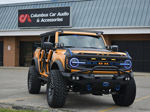 2022 Ford Bronco Audio, Lighting, Lift Kit, Wheels & Tires
