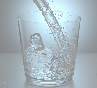glass of water