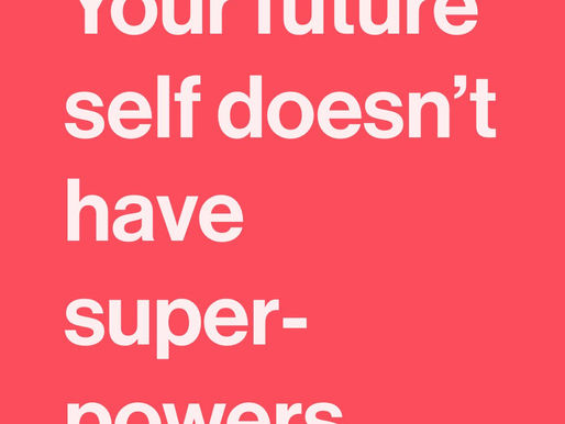 Productivity - your future self