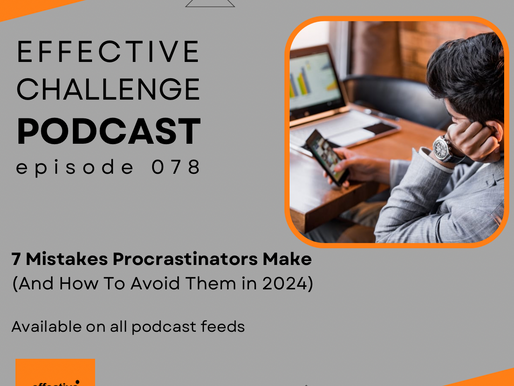 The 7 mistakes around procrastination (and what to do about them in 2024)