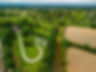 Ariel view from canal