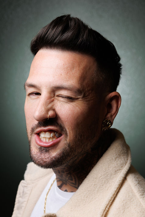 Hero the barber of Renegade barbering in Eugene Oregon