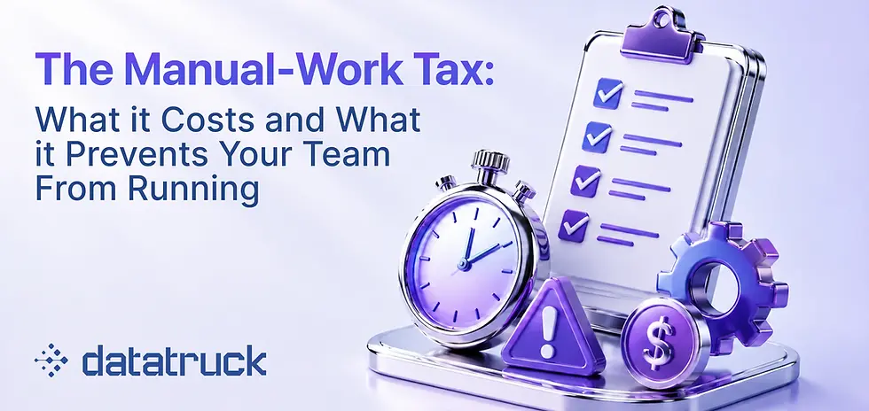 The Manual-Work Tax What Carriers Pay Without Counting