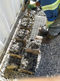 Concrete test blocks