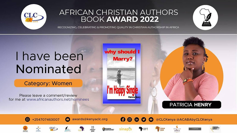 Patricia Henry work Nominated