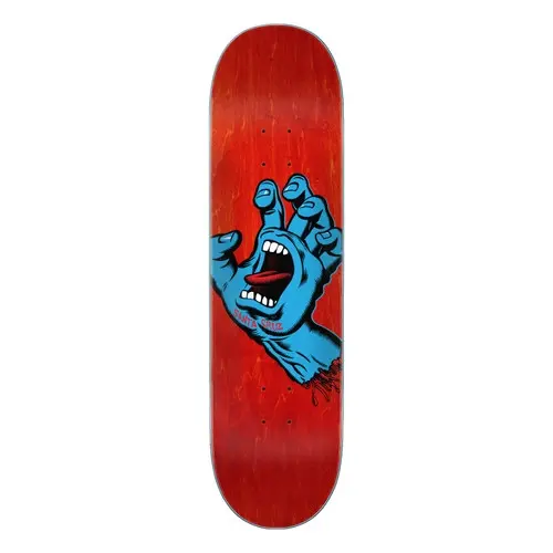 SC SCREAMING HAND MATTE DECK-8.0 RED
