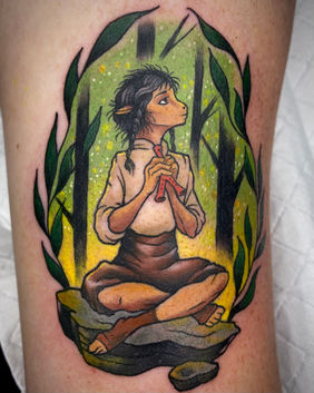 A Dark Crystal Gelling tattoo