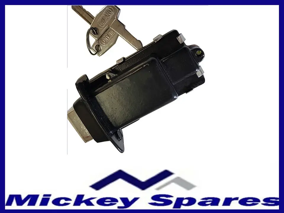 Vespa black seat lock