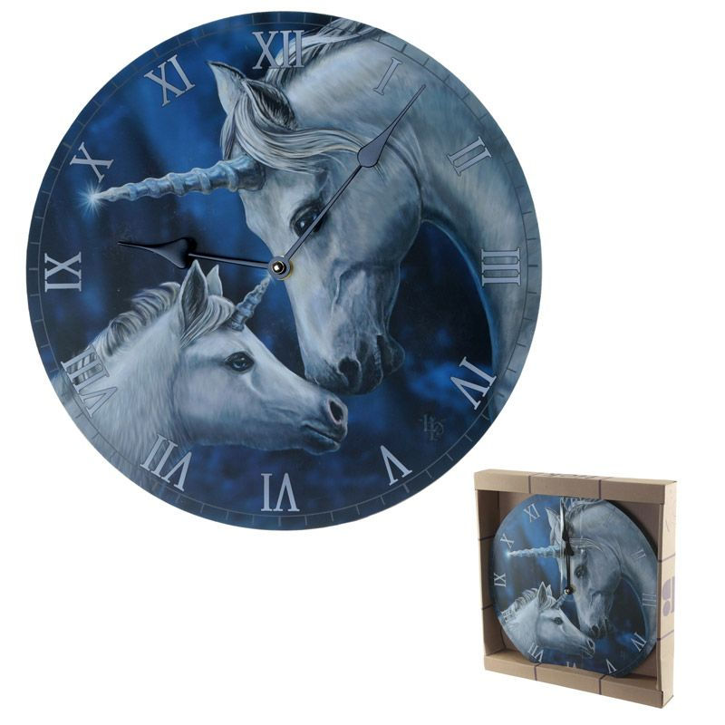 Thumbnail: Sacred Love Unicorn Clock - Lisa Parker