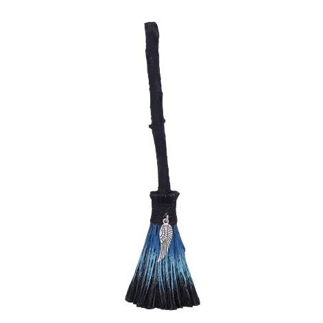 Thumbnail: Positive Energy Broomstick With Silver Charm - 20cm