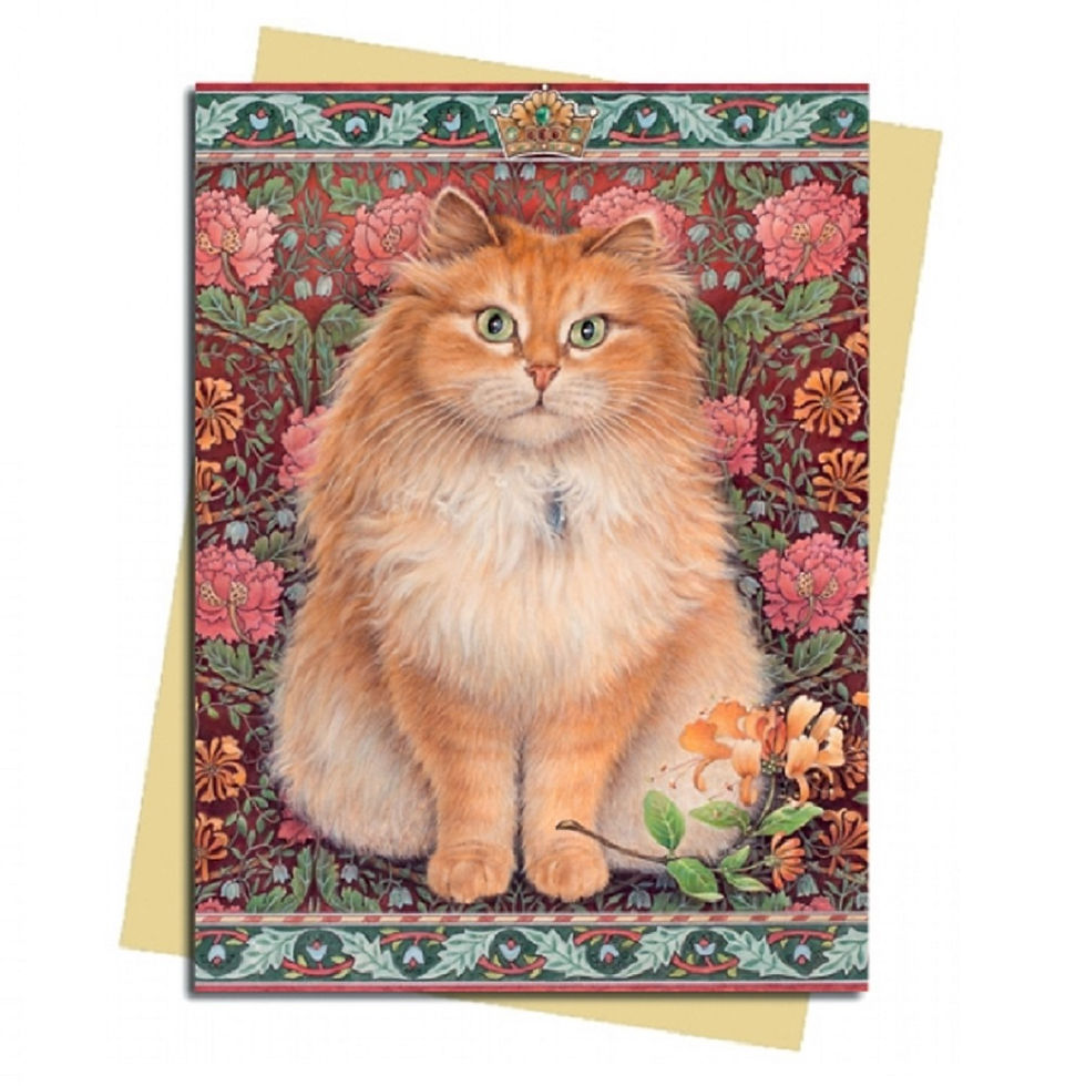 Blossom The Cat Greeting Card
