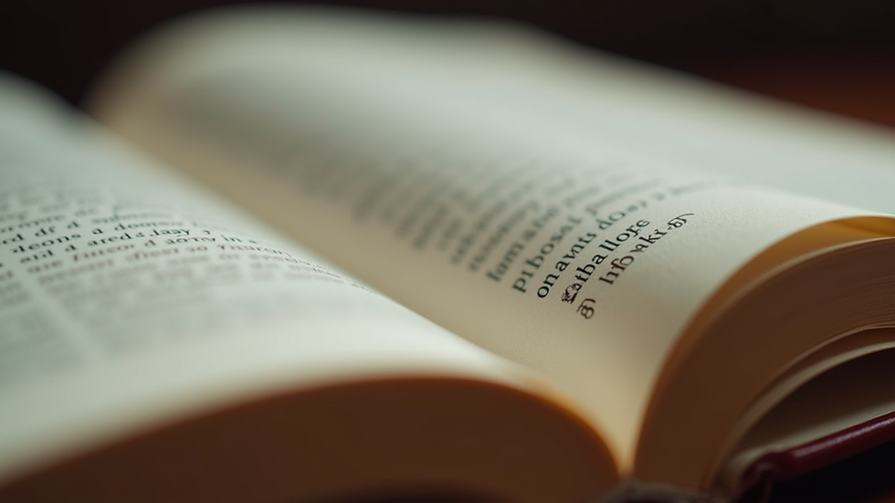 Close-up de marcador de página em livro de romance