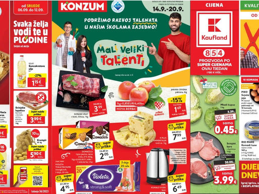 Katalozi 2019. - 2023. Plodine, Konzum i Kaufland! Inflacija ili pljačka naroda?!