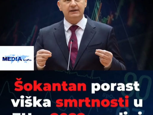 Povećana smrtnost u EU se kreće između 20% - 35%...Uzrok tome jest?? MISLAV KOLAKUŠIĆ; Video...