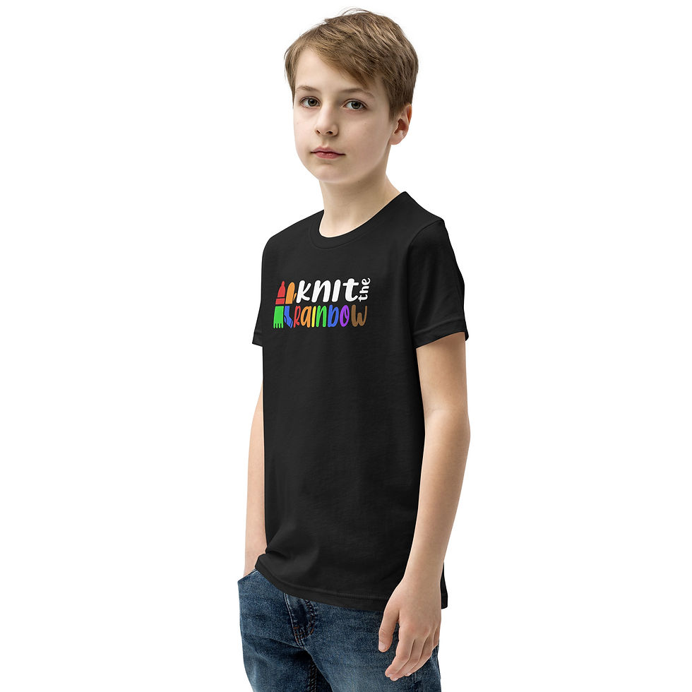 Thumbnail: Youth Short Sleeve KtR T-Shirt in Black