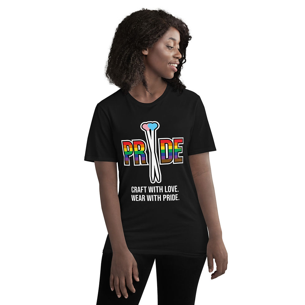Thumbnail: KtR Unisex 2023 Pride Knitting Needles Shirt