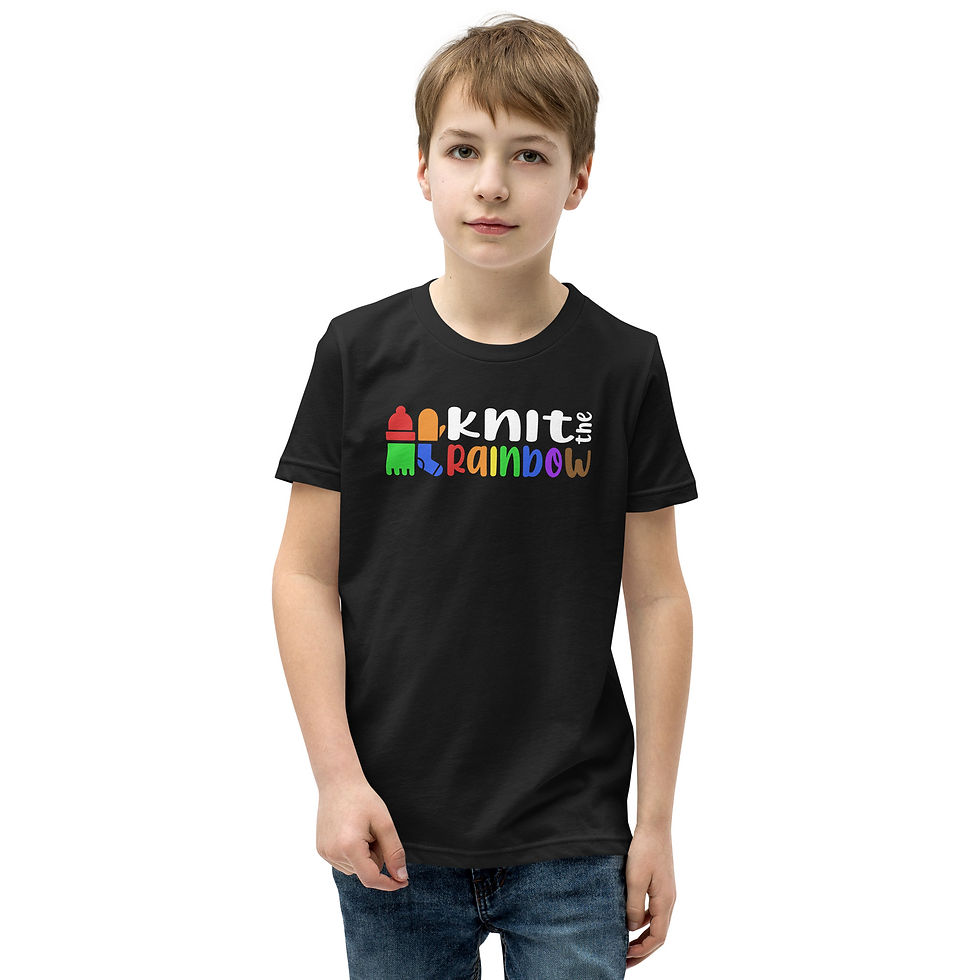 Thumbnail: Youth Short Sleeve KtR T-Shirt in Black