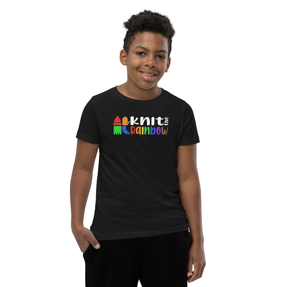 Thumbnail: Youth Short Sleeve KtR T-Shirt in Black