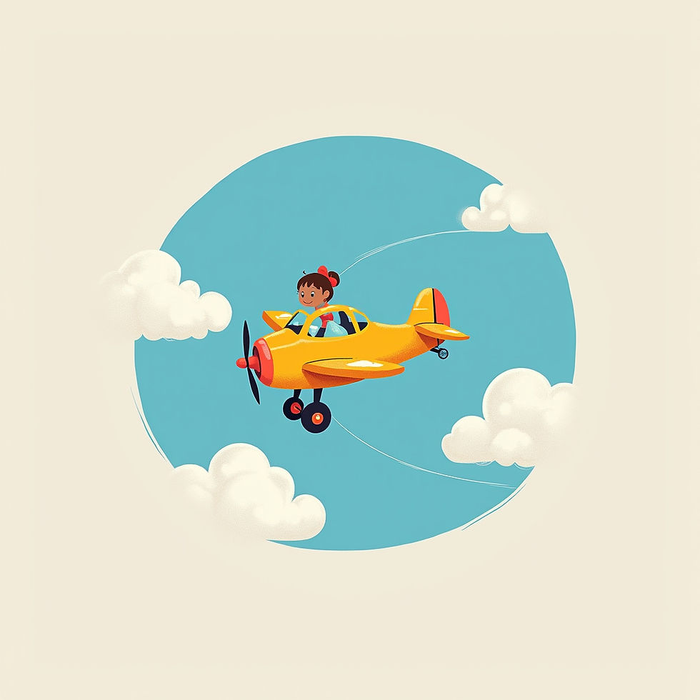 Sunny's Biplane Adventure