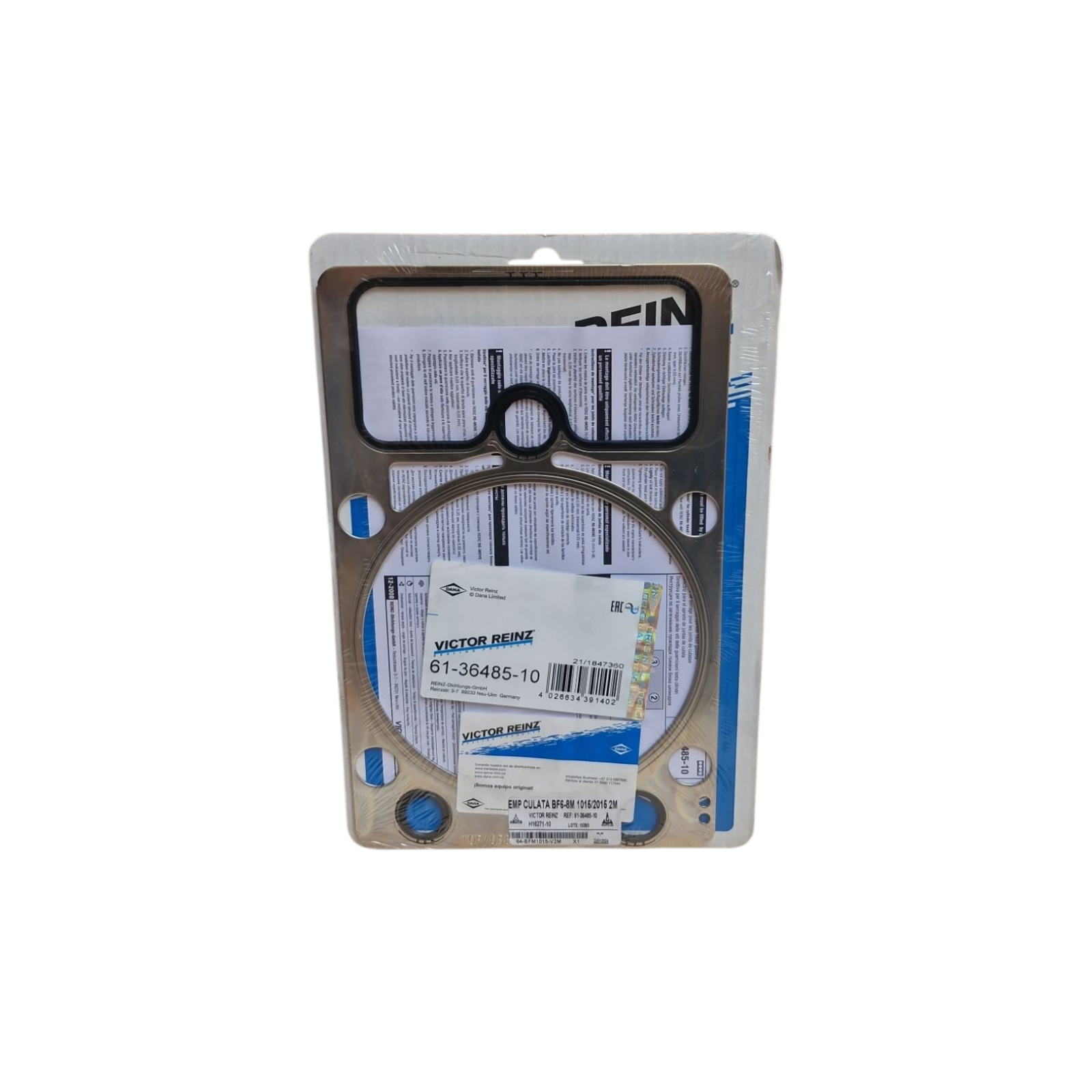 EMPAQUETADURA CULATA DEUTZ BF6–8M 1015/2015 2M