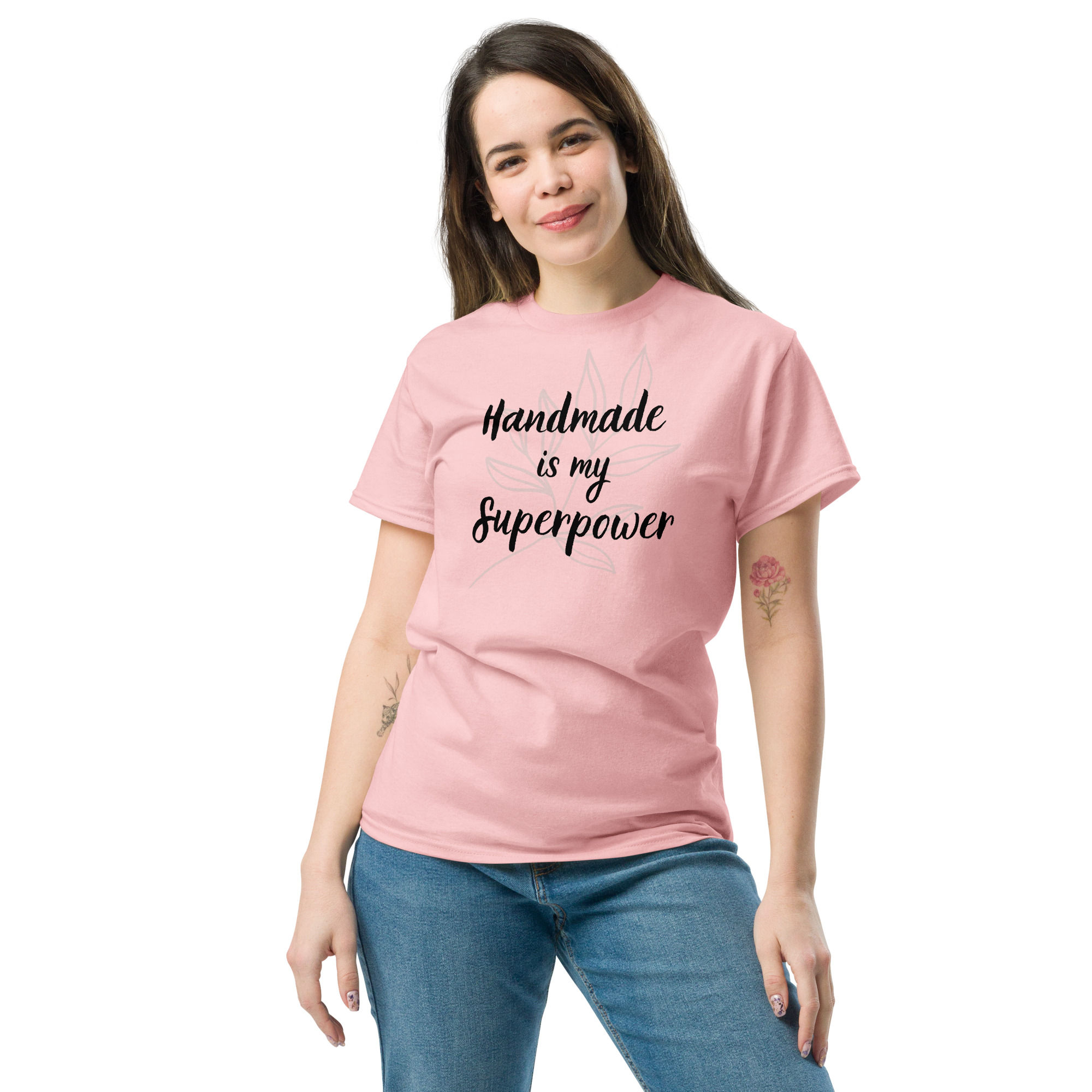 "Handmade is my Superpower" Unisex classic tee