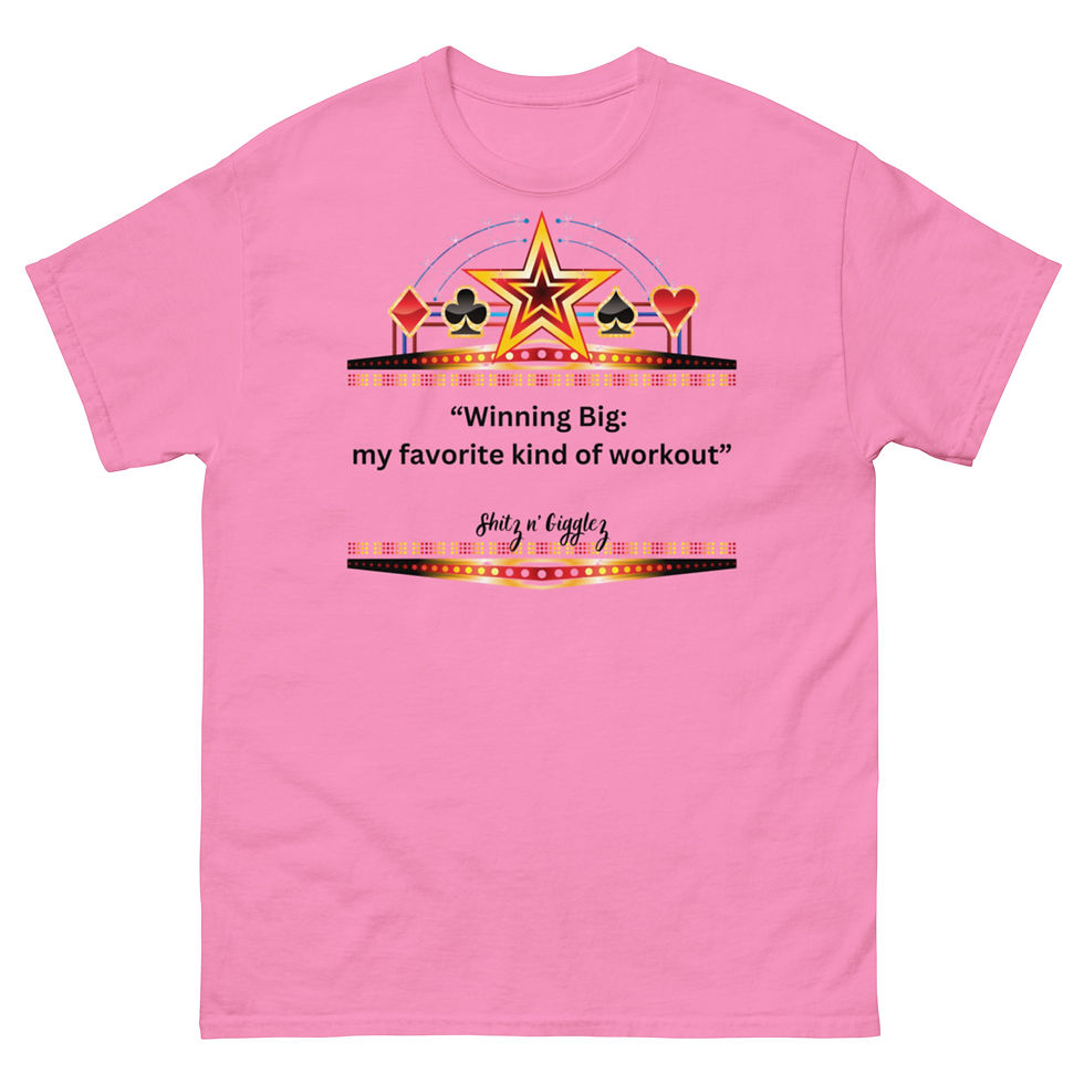 Thumbnail: " Winning Big: my new kind of workout" Unisex classic tee