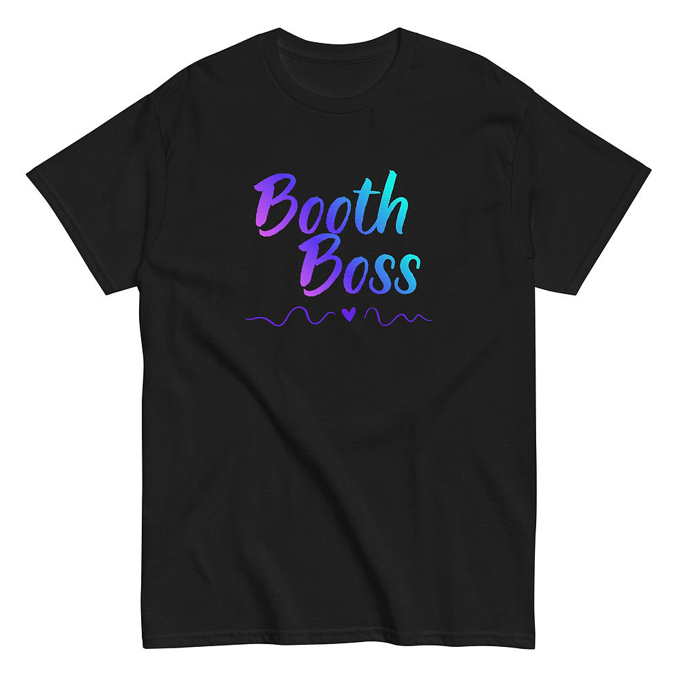 Thumbnail: "Booth Boss" Unisex classic tee