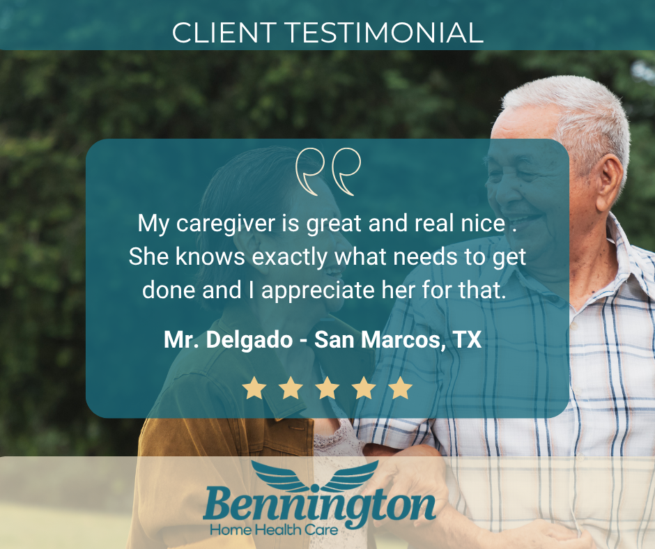 Patient review of Bennington HHC
