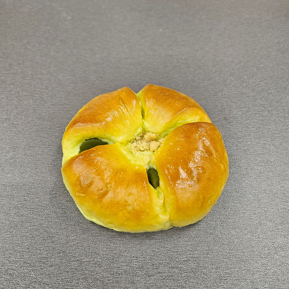 완두앙금메론빵