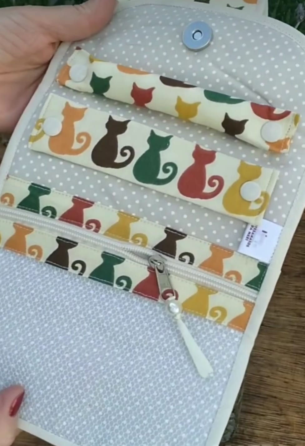 Miniatura: Ref. 06 - Molde Carteira Porta Biju